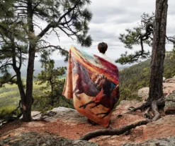 Brown Dawn Of Glory Horses Fleece Raschel Throw, (50" X 60") 6 Brown Dawn Of Glory Horses Fleece Raschel Throw, (50" X 60") -Hoover Sales Store 810616377 B0 3