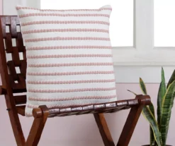 Knot Stripe Square Throw Pillow -Hoover Sales Store 810617164 B0 4