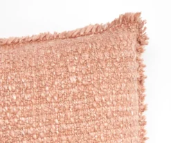 Tweed Fringe Square Throw Pillow -Hoover Sales Store 810617169 A8 2