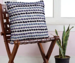 Knot Stripe Square Throw Pillow -Hoover Sales Store 810617183 B0 4