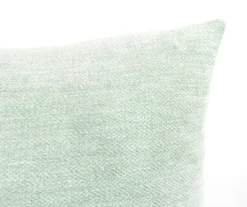 "Welcome" Green Embroidered Rectangle Throw Pillow -Hoover Sales Store 810617190 A8 2