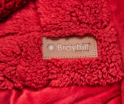 Red Box Quilt Sherpa Throw, (50" X 60") -Hoover Sales Store 810617280 A8 1