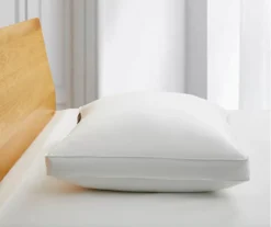 Serta White 300-Thread Count Cotton-Down Pillow -Hoover Sales Store 810617379 A8 2