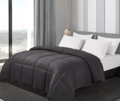 Down Alternative Box-Quilt Microfiber Comforter -Hoover Sales Store 810617454 A0 1