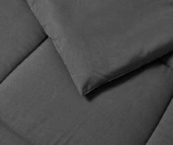 Down Alternative Box-Quilt Microfiber Comforter -Hoover Sales Store 810617454 A8 3