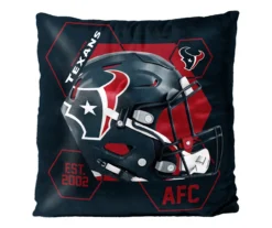 Houston Texans Velvet Square Throw Pillow