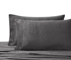 Gray King 4-Piece Sheet Set