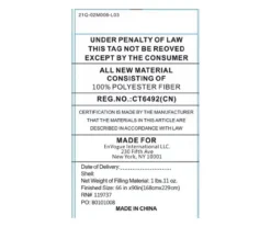 Farnham White & Terra-Cotta Tufted Twin XL 2-Piece Comforter Set -Hoover Sales Store 810666884 G0 3