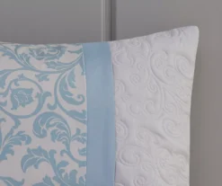 Casey Embroidered Damask Comforter Set -Hoover Sales Store 810679980 810679981 810679982 A8 8