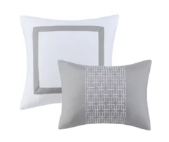 Elmore Bordered Comforter Set -Hoover Sales Store 810679983 810679984 810679985 A8 7