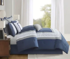 Elmore Bordered Comforter Set -Hoover Sales Store 810679986 810679987 810679988 A1 2