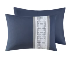 Elmore Bordered Comforter Set -Hoover Sales Store 810679986 810679987 810679988 A8 6