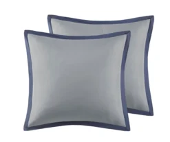 Elmore Bordered Comforter Set -Hoover Sales Store 810679986 810679987 810679988 A8 7