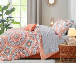 Nepal Coral Medallion King 9-Piece Comforter Set 13 Nepal Coral Medallion King 9-Piece Comforter Set -Hoover Sales Store 810681327 810681321 810681326 810681325 810681324 810681323 A3 3 1